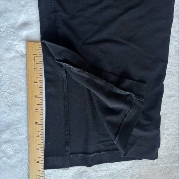 Eileen Fisher Wide Leg Classic Black Pants Leggings Size 3X Relaxed Fit - Picture 8 of 12